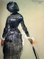 Mary Cassatt at the Louvre